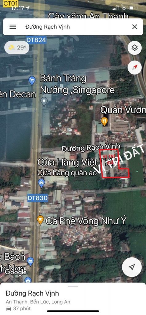 bán nhà đất bến lức